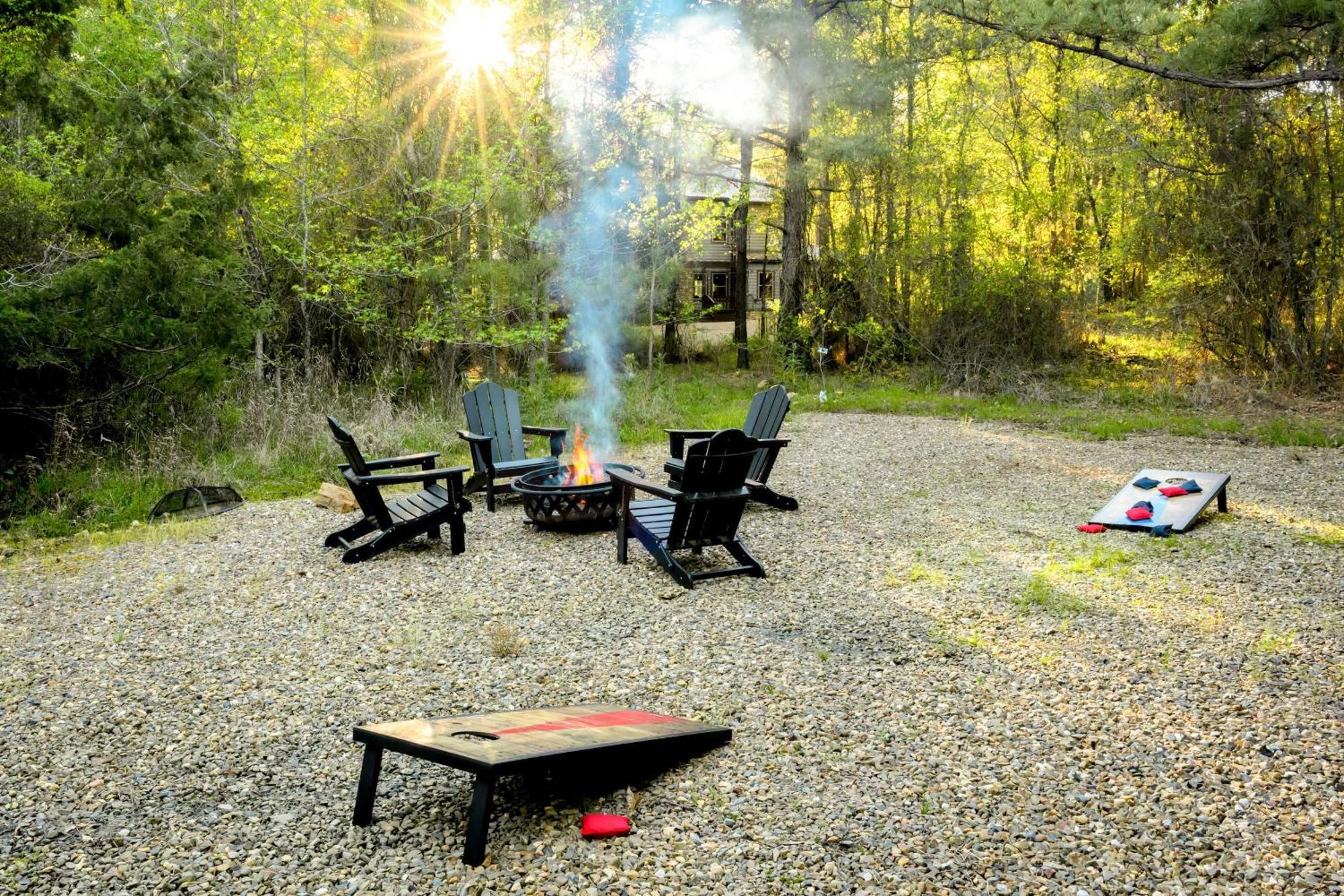 New Farmhouse-Chic Cabin With Hot Tub & Firepit Broken Bow Εξωτερικό φωτογραφία